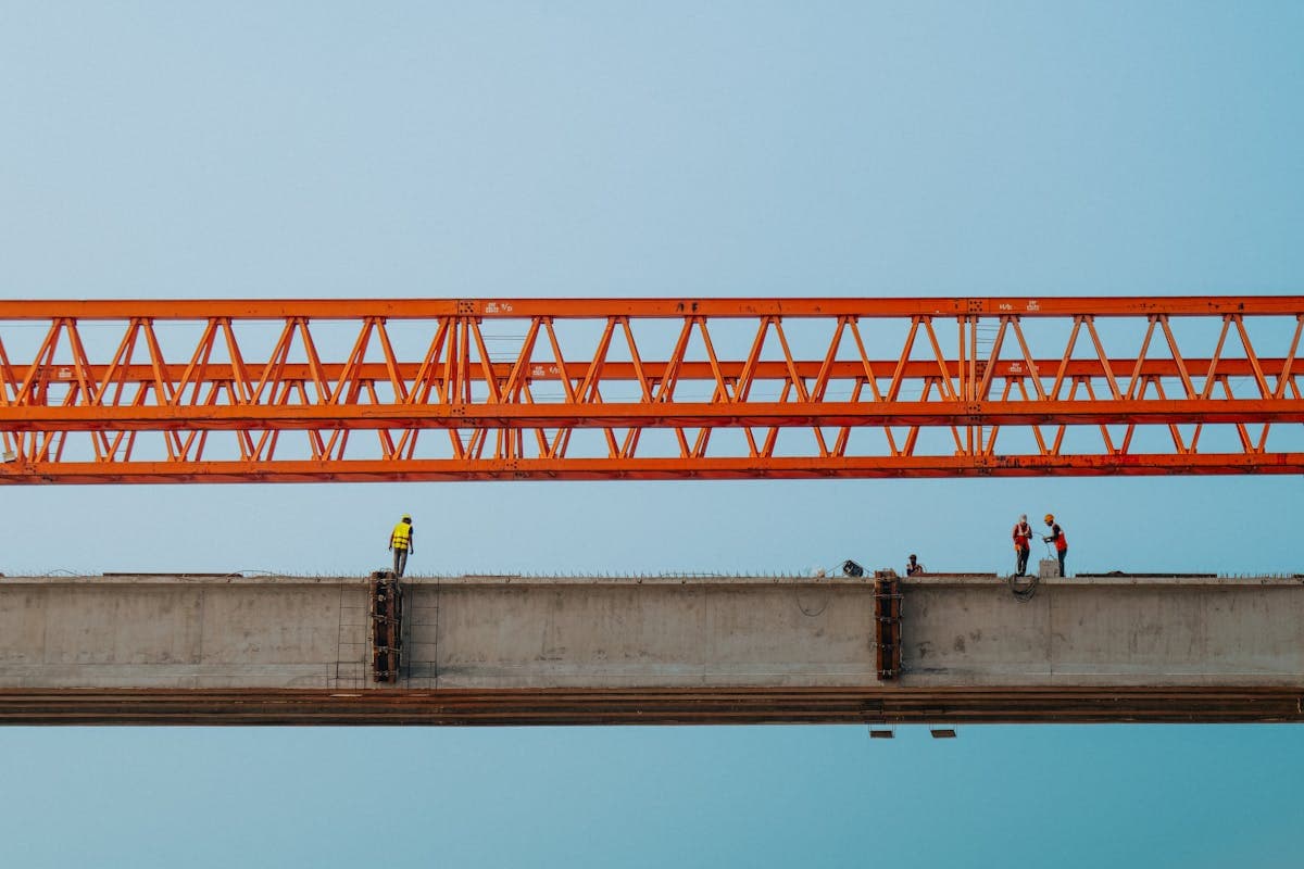 Construction worker on a jobsite