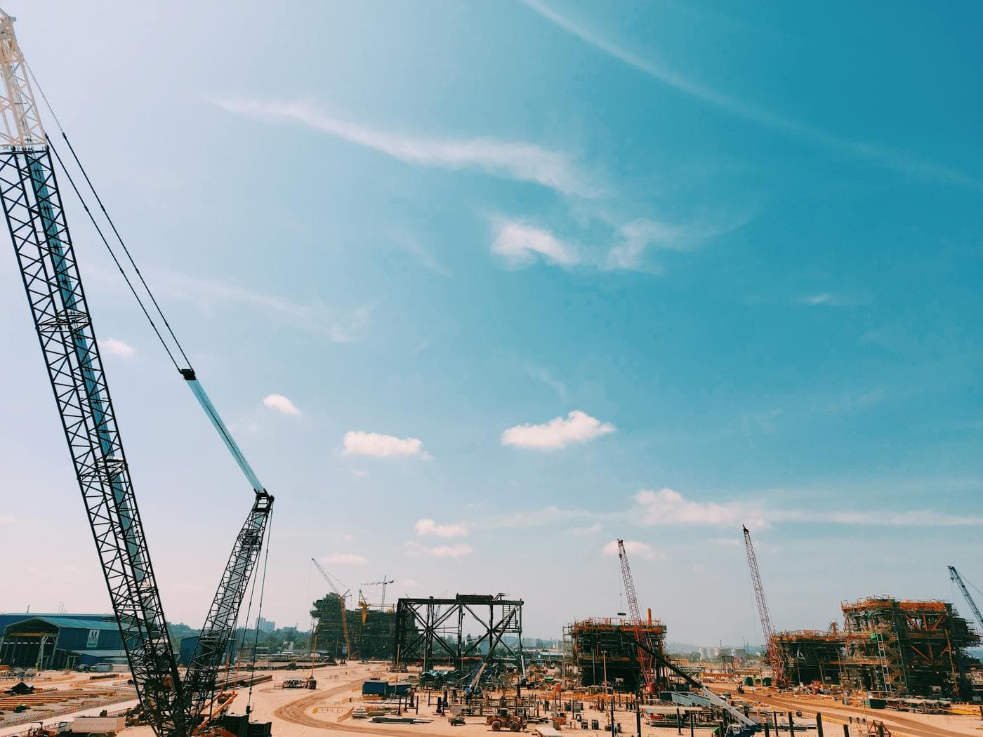 Commercial construction in Round Rock, Texas